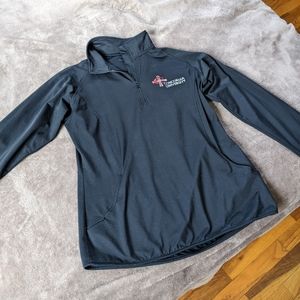 EUC Concordia University black quarter zip with pockets S